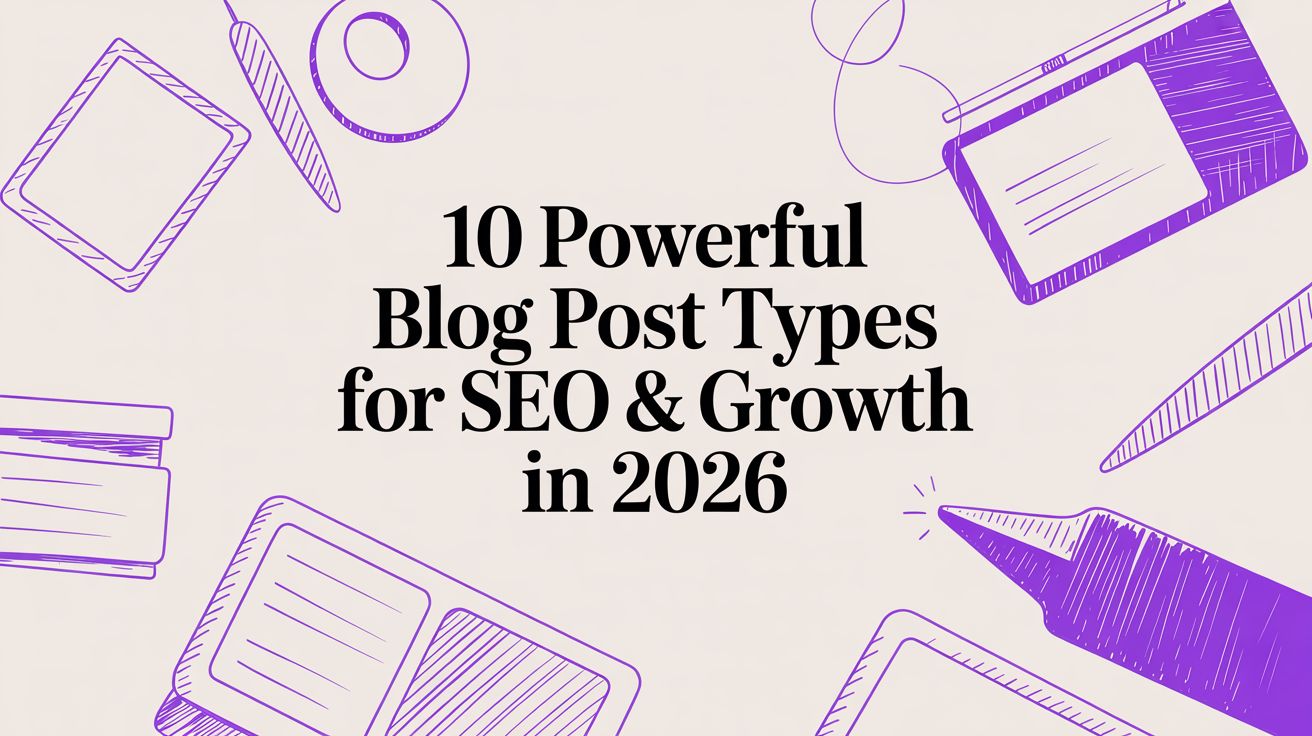10 Powerful Blog Post Types for SEO & Growth in 2026