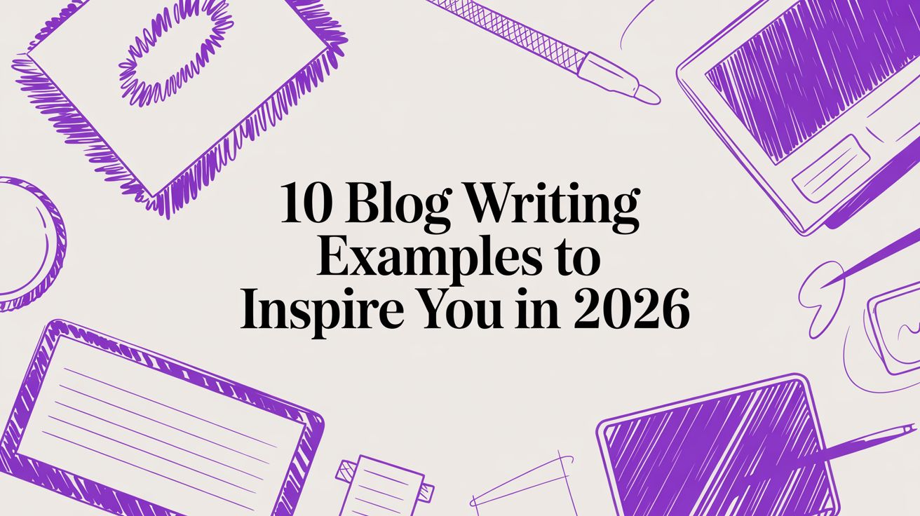 10 Blog Writing Examples to Inspire You in 2026