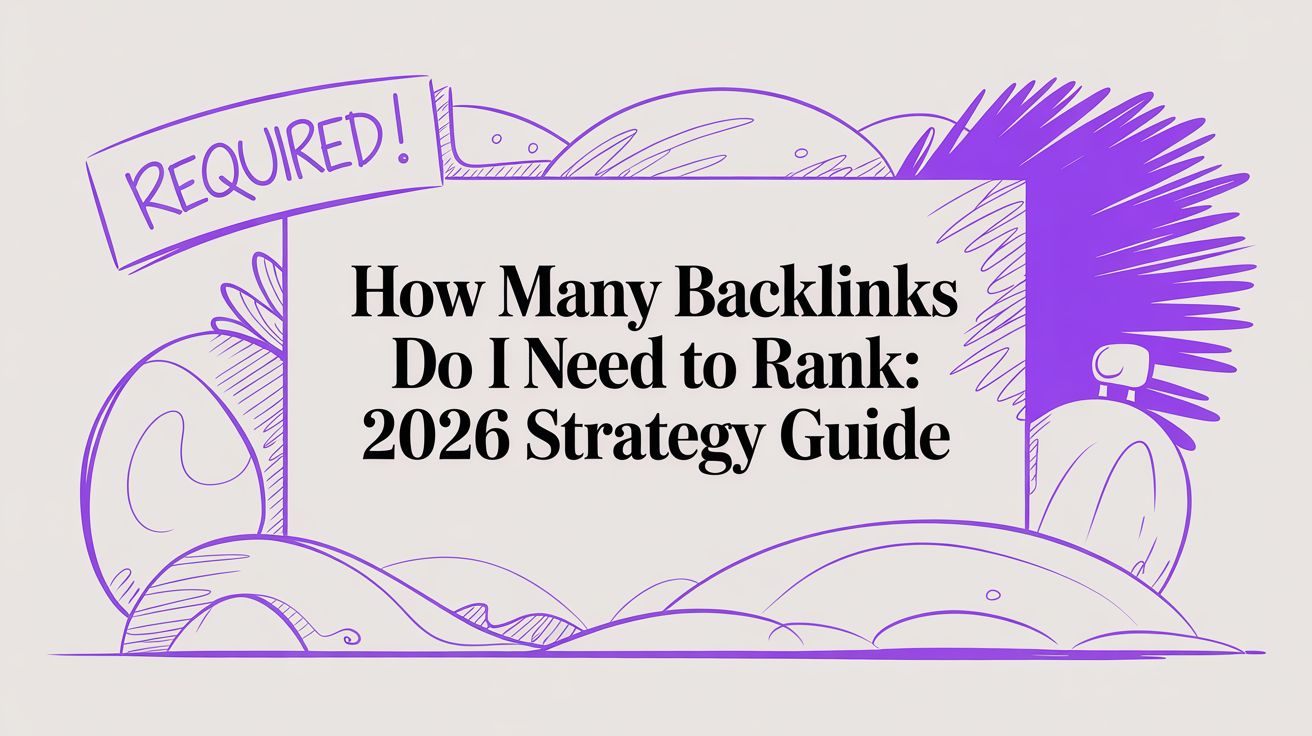 How Many Backlinks Do I Need to Rank: 2026 Strategy Guide