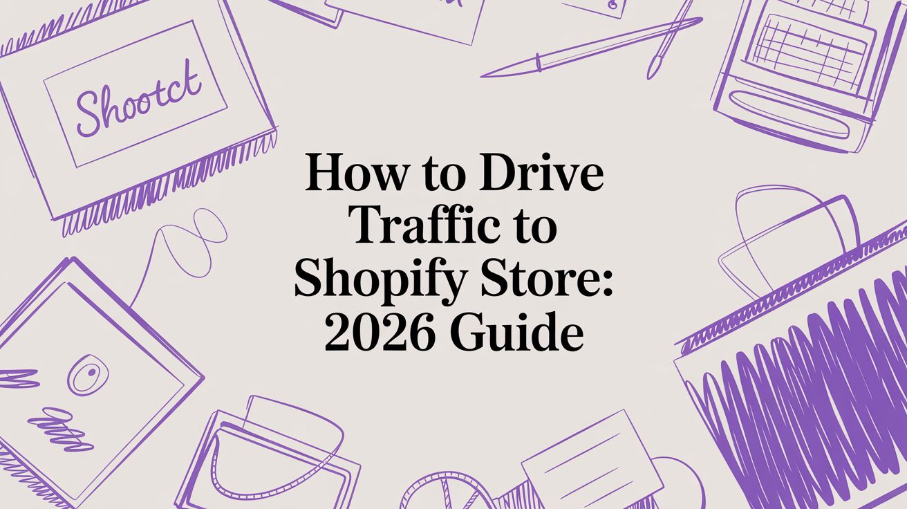 How to Drive Traffic to Shopify Store: 2026 Guide