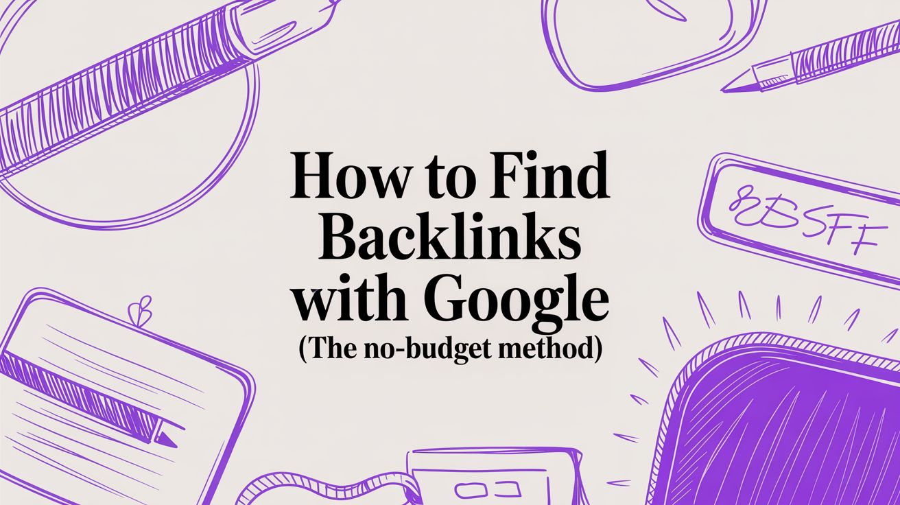 How to Find Backlinks with Google (The No-Budget Method)