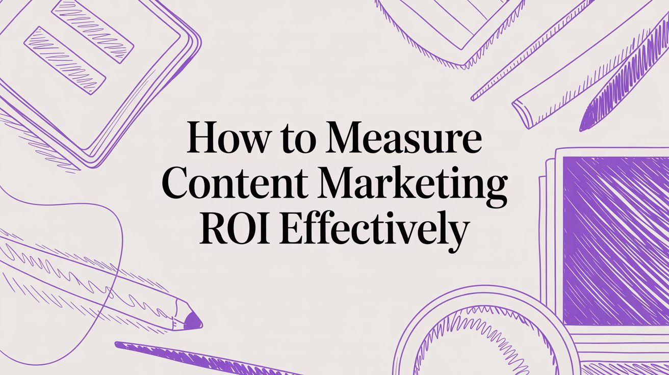 How To Measure Content Marketing ROI Effectively