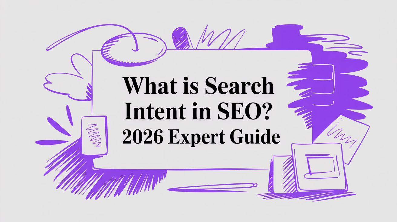 What Is Search Intent in SEO? 2026 Expert Guide